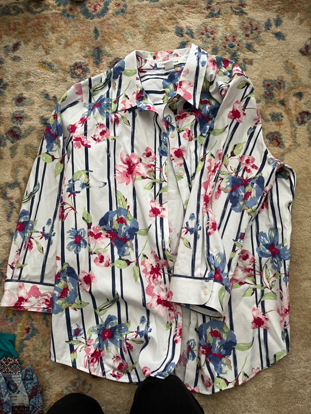 Cold water creek 3/4 sleeve tops